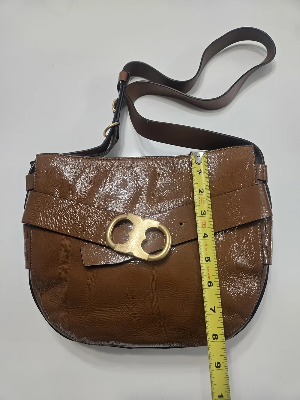 Tory Burch smooth brown